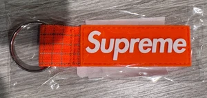 Brand New Sealed SUPREME RIPSTOP KEYCHAIN ORANGE OS 100% AUTHENTIC SS24 - Picture 1 of 4