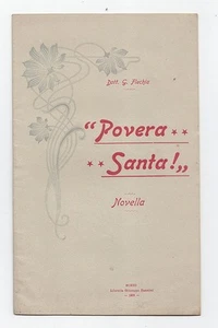 D86-SCHIO-DOTT.G.FLECHIA" Pobre Santa" Novella 1905 - Bild 1 von 1