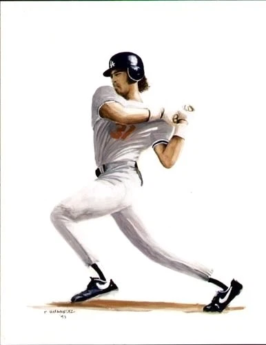 MIKE PIAZZA "LOS ANGELES DODGERS" COLOR 8 X 10  PHOTOGRAPH PRINT - Image 1 of 1