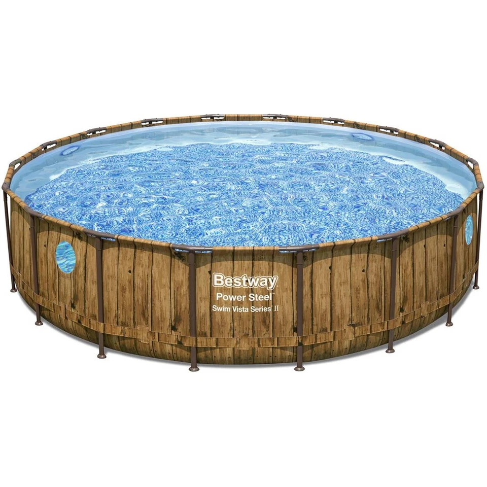 ​Bestway Power Steel Swim Vista Series Frame Pool, Komplettset, 549 x 122 cm  - Bild 1 von 1