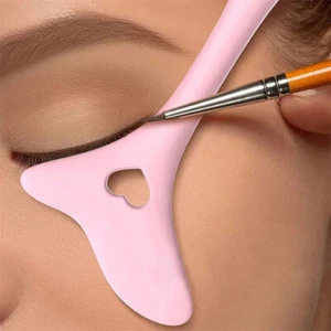 Multi-functional Silicone Eyeliner Stencil Wing Tips for Eyelash & Lipstick - Picture 1 of 15