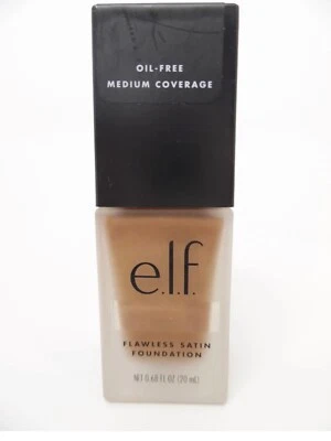 ELF Flawless Finish Satin Liquid Matte Foundation - Oil Free  (Caramel 450) - Image 1 of 4