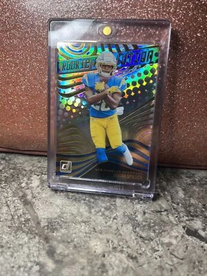 2022 Donruss ISAIAH SPILLER 📈 Rookie 🔥 REVOLUTION RC #REV-15 Chargers - Image 1 of 4