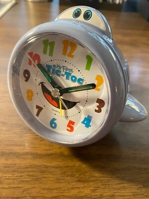 Kids Airplane Alarm Clock by Speidel NEW - Image 1 of 3