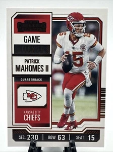2023 Panini Contenders - Game Ticket Gold #51 Patrick Mahomes II - Bild 1 von 2
