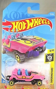2021 Hot Wheels #53 Experimotors 6/10 LOOPSTER Pink Hands DOWN Variation mit AD SP - Bild 1 von 5