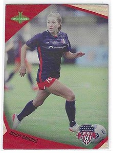 2022 PARKSIDE NWSL FOIL BOARD #188 ASHLEY SANCHEZ WASHINGTON SPIRIT