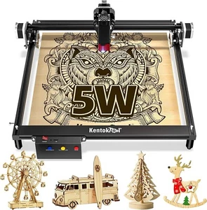 Grabadora Woxcker La-ser, cortadora máquina de grabado para principiantes, 400 mm * 400 mm - Imagen 1 de 6