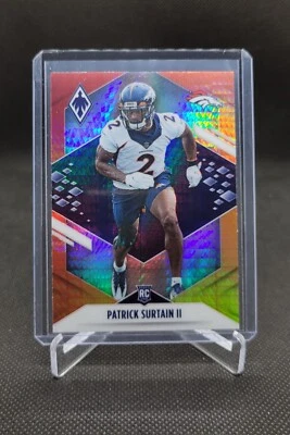 2021 Panini Phoenix Rookie Fire Burst Patrick Surtain II #145 Rookie RC - Image 1 of 2