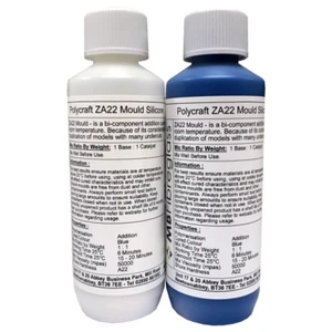 Polycraft ZA22 Mould RTV Addition Cure Mould Making Silicone Rubber - 500g Kit - Picture 1 of 1