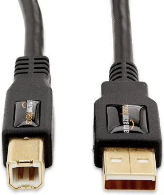 AmazonBasics PC045 16ft USB 2.0 Male to Male Cable Bulk Packing Free shipping - Image 1 of 3