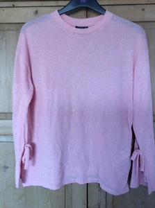 Ladies TopShop Long Sleeve Top Size 10 Ex Con - Picture 1 of 7