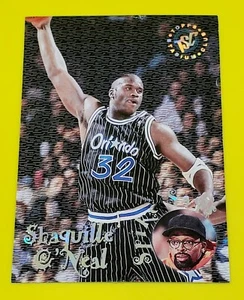 1995-96 Topps Stadium Club NBA Basketball Spike Says SS9 Shaquille O'Neal Magic - Picture 1 of 3