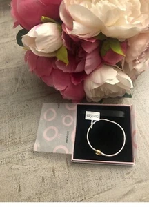 Brand New PANDORA Gold -Silver Snake Chain Charm Bracelet 7,5 In . - Picture 1 of 4