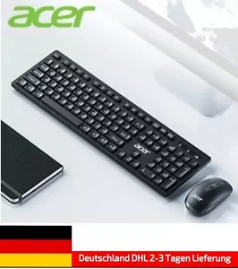 Acer Combo 100 Wireless Tastatur & Maus Set Schwarz QWERTZ kabellos - Bild 1 von 7