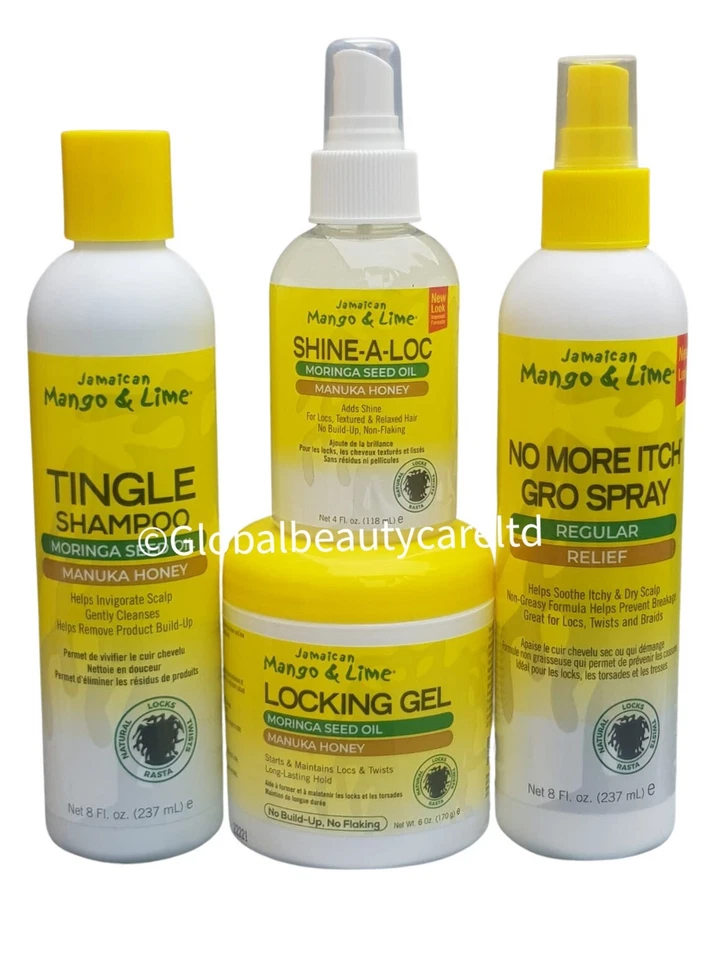 Productos para el cuidado del cabello de mango y lima jamaicana (cabeza de miedo, rasta, locos, giros) Foto 1 de 1