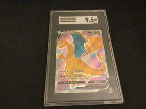 2020 Pokémon Champion’s Path ETB Promo Charizard V #SWSH050SGC 9.5 - Picture 1 of 3