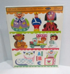 PUZZLE WHITMAN 1966 TOY SHOP MARCO-BANDEJA SELLADO DE FÁBRICA STOCK ANTIGUO NUEVO EN PAQUETE - Imagen 1 de 2