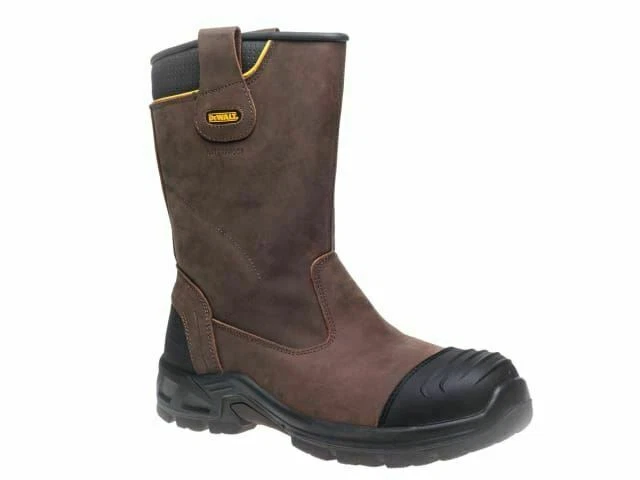 DeWALT MILLINGTON 9 Millington Non-Metallic/Lightweight/Waterproof Rigger Boot - Size 9 - Brown