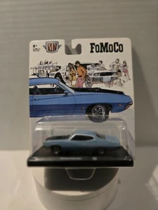 M2 Machines Auto Driver FoMoCo 1970 Ford Torino Cobra Azzurro R74 192H - Foto 1 di 1