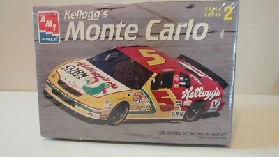 Kit Modelo AMT Kellogg's #5 Monte Carlo Terry Labonte 1:25 Habilidad 2 Sello de Fábrica Foto 1 de 3