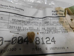 22597410 REIFORCEMENT PLATE - Picture 1 of 3