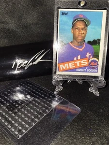 Dwight 'Doc' Gooden Autographed Baseball Bat (Beckett) - Picture 1 of 4