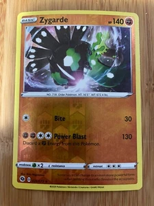 Pokemon Champion's Path Reverse Holo Rare Zygarde 028/073 Card! NEW Pack Fresh!  - Picture 1 of 10