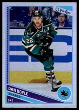 2013-14 O PEE CHEE RAINBOW Dan Boyle San Jose Sharks #484 R7