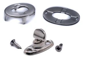 Kit estándar de botones 6 mm con tornillos sujetador sentido común cubierta dosel barco - Imagen 1 de 6