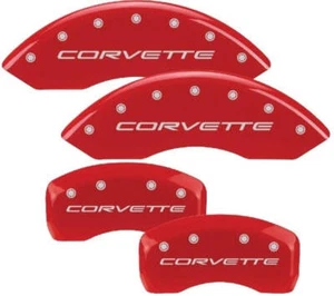 Cubiertas de pinza MGP 13007SCV5RD 97-Cubiertas de pinza Corvette C5/C6 rojas - Imagen 1 de 2