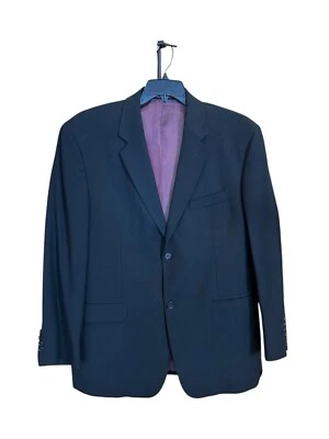 J Ferrar Hombres Blazer 46R 100% Lana Merino Italia Chaqueta Dinero Antiguo Chaqueta Abrigo XL Foto 1 de 4