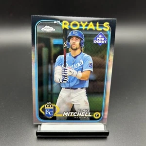2024 Topps Pro Debut Chrome Refractor #106 Blake Mitchell Kansas City Royals - Picture 1 of 2