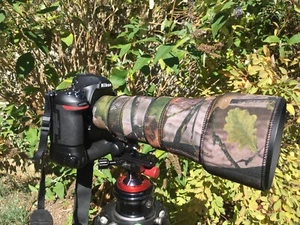 Nikon 500 f5.6 PF VR Neoprene lens protection Standard & Premium Camo ranges - Picture 1 of 9