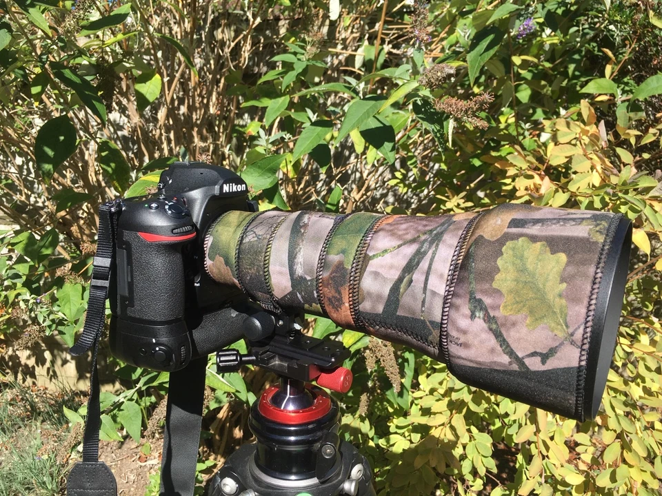 Nikon 500 f5.6 Pf VR Neoprene Protezione Obiettivo Standard & Premium Camo Serie - Image 1 of 1