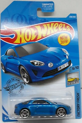 Hot Wheels Alpine A110 2019 fresco de fábrica 6/10 Foto 1 de 2