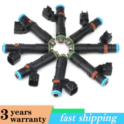 8X Inyectores de combustible para Lincoln Mark LT 2006-07 y Navigator 2005-07 5,4 L V8 Foto 1 de 4