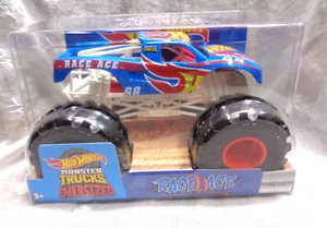 Hot Wheels MONSTER TRUCKS OVERSIZE 1:24 metallo ~ ASSO GARA ~ nuovo di zecca! - Foto 1 di 6