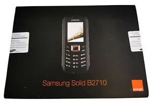Samsung solid B2710 B271 Neuf Desimlocké A Touche Téléphone Mobile Phone IP57 - Photo 1/6