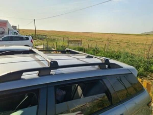 Lockable Roof Rack Cross Bars Rails BLACK Volkswagen Jetta For SportWagen Wagon - Picture 1 of 10