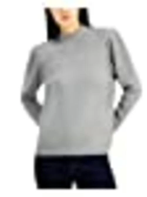 Suéter Cuello Simulado Adornado International Concepts $60 Carbón Talla XL Foto 1 de 1