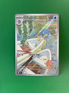 Pokemon TCG - Simipour - 102/086 - Illustration Rare - SV: Black Bolt - Picture 1 of 3