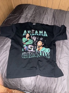 Ariana Grande Graphic Tee Mens XXL Black Green - Picture 1 of 2