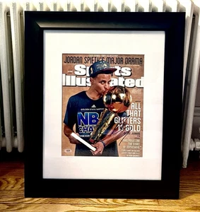 Stephen Curry Auto Golden State Warriors NBA 11x14 Sports Illustrated * PSA COA - Picture 1 of 2