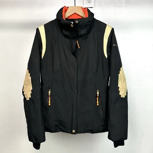 JC de Castelbajac Paris x Rossignol Ski Jacket Size Medium Goretex Black Zip Up - Picture 1 of 5