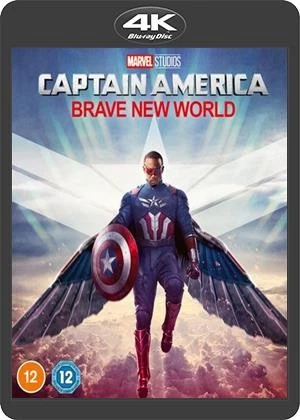 Captain America: Brave New World 4K Blu-ray (2025) - Image 1 of 1
