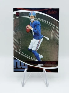 Jaxson Dart - 2025 Panini Absolute Rookie #137 Red Foil New York Giants RC - Picture 1 of 2