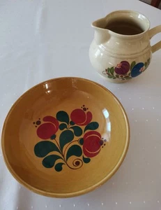 DDR  Keramik Krug und Schüssel, Serie Kathrin - Bild 1 von 5