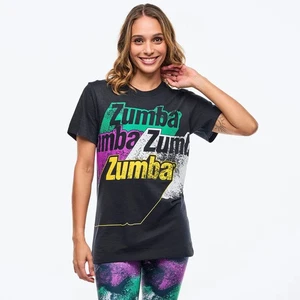 Apres Zumba Unisex Rundhals T-Shirt ~ Bold Black ~ XS/S M/L XL/XXL ~ Neu! - Bild 1 von 3
