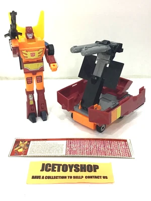 VINTAGE TRANSFORMERS G1 1986 - RODIMUS PRIME - COMPLETE WITH TECH SPECS - Image 1 of 4